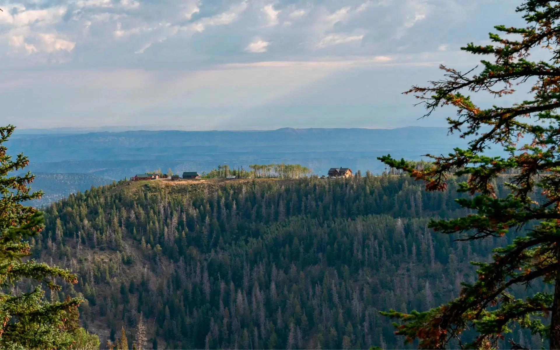 Range Valley Ranch view from mountain