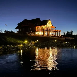 Range Valley Ranch at dusk